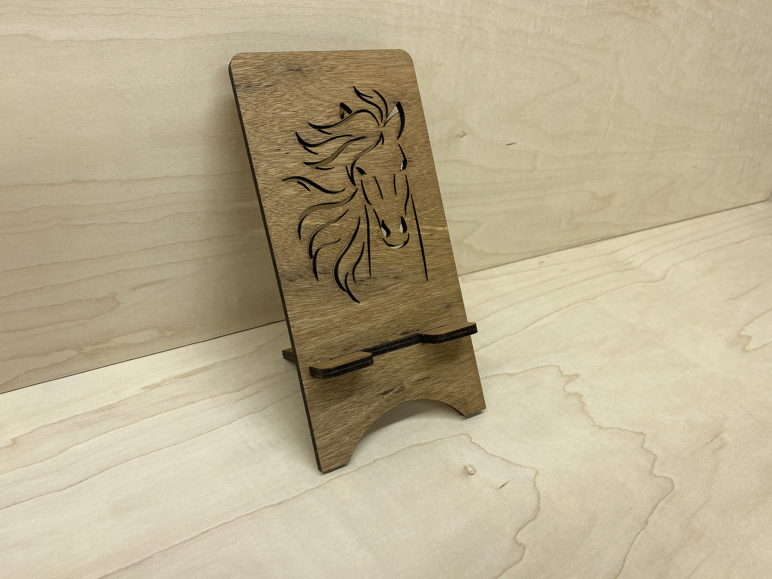 Mobile Phone Stand Wood Pdfsvg DXF Laser Cut Files Etsy UK