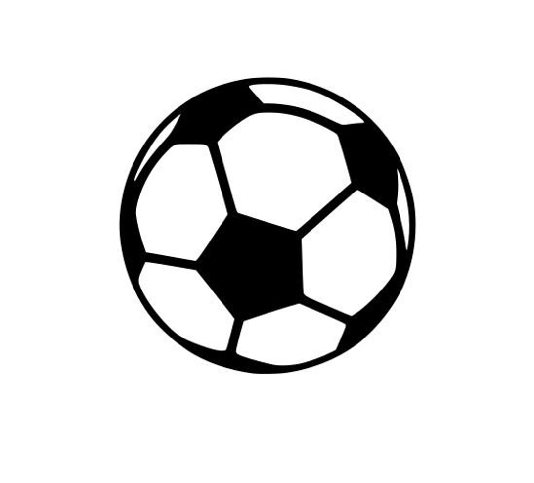Soccer Ball Instant Download SVG, PNG, EPS, Dxf, Jpg Digital File - Etsy