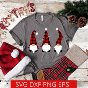 Christmas Gnome SVG, gnome svg, merry christmas svg, gnome for the holidays svg, gnomes svg, cricut file, christmas gnomes svg