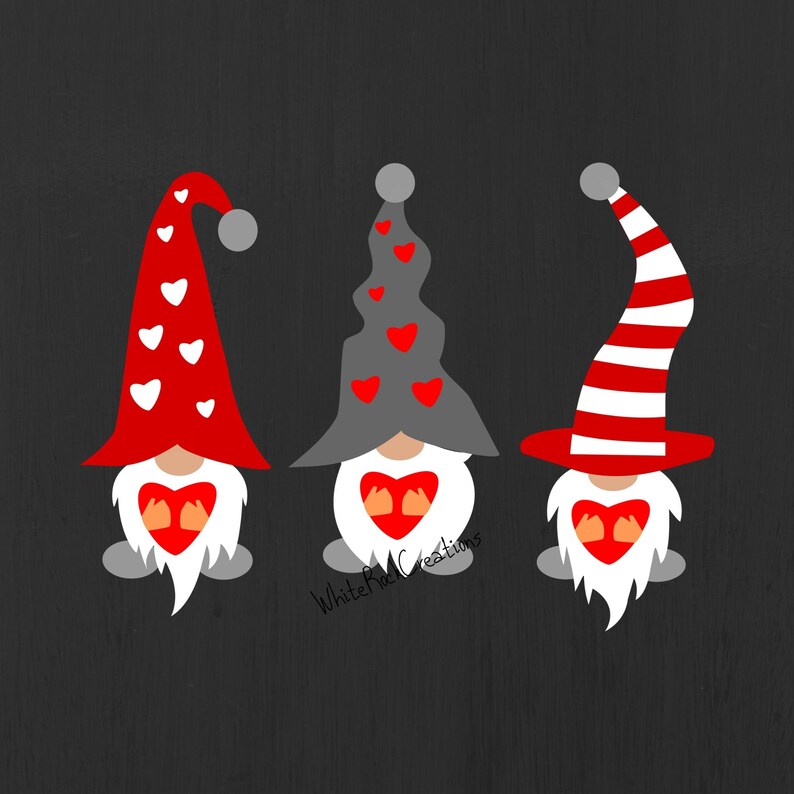Download Valentine Gnome svg valentines day svg gnome svg cute | Etsy