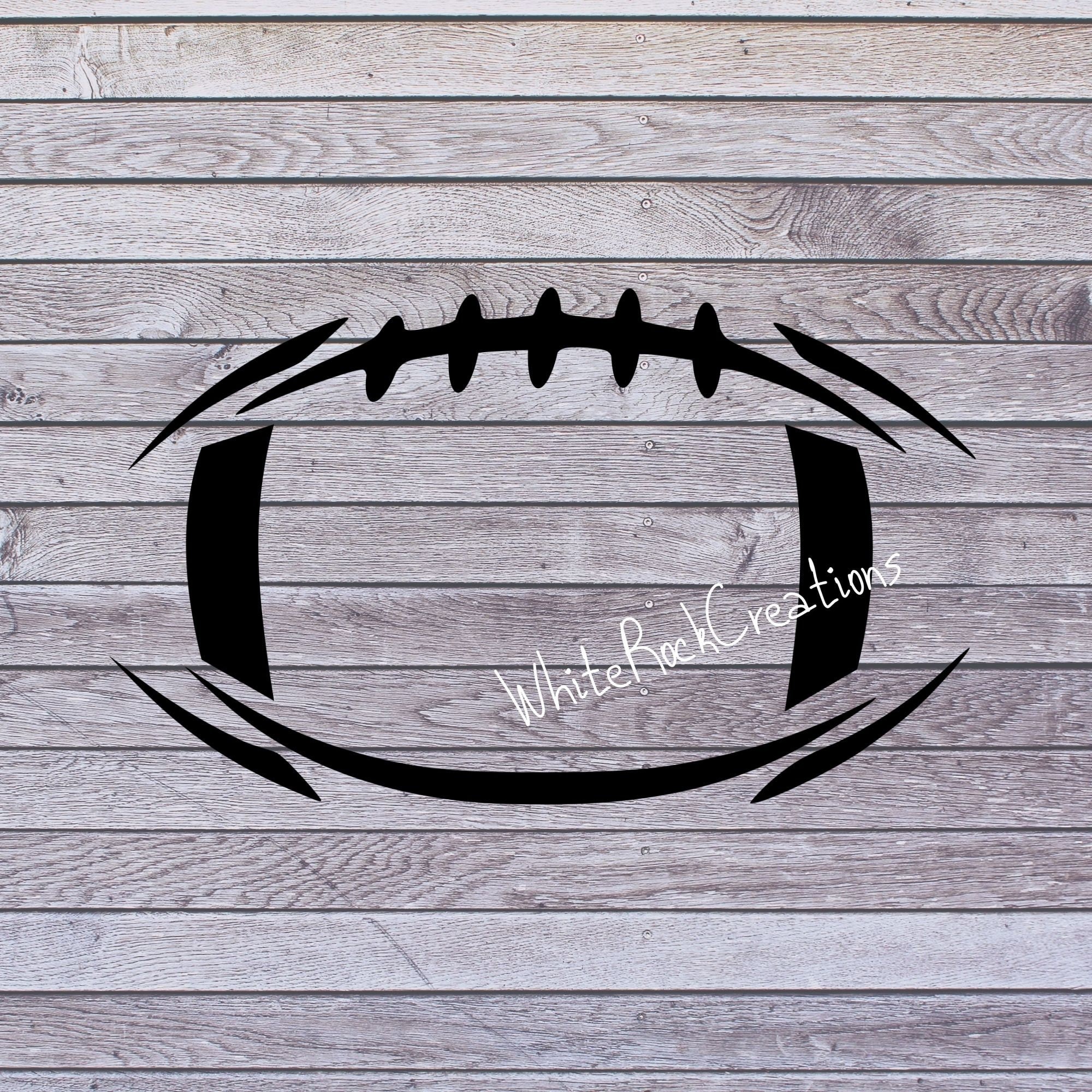 Football SVG files Football laces SVG Football stitches SVG Etsy
