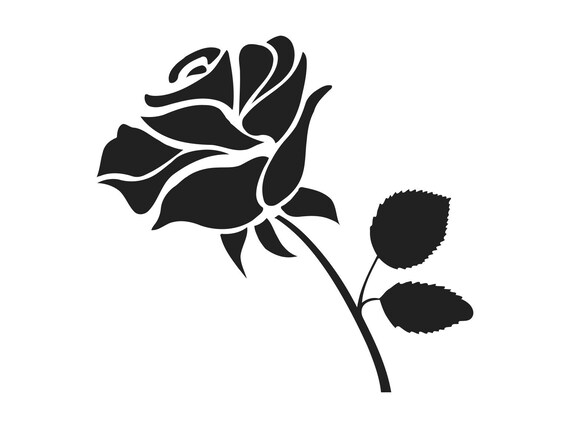 Download Rose Svg dxf eps png Rose Clip Art Rose Svg Rose Vector ...