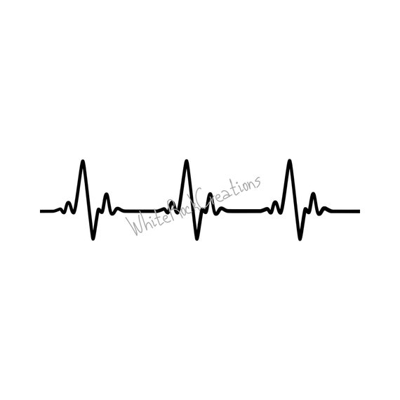 heart monitor line clipart