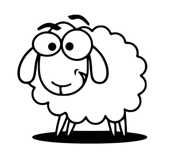 Download Sheep Svg png eps dxf Cricut Sheep Dxf File Sheep Svg | Etsy