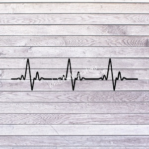 ekg SVG, hart beat SVG, heartbeat clipart, Heart Beat lijn SVG, Pulse SVG, verpleegkundige leven SVG, hart beat SVG, ekg SVG-bestand, cricut