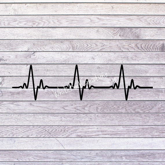 Ekg Svg, Heart Beat Svg, Heartbeat Clipart, Heart Beat Line Svg, Pulse Svg,  Nurse Life Svg, Heart Beat Svg, Ekg Svg File, Cricut 