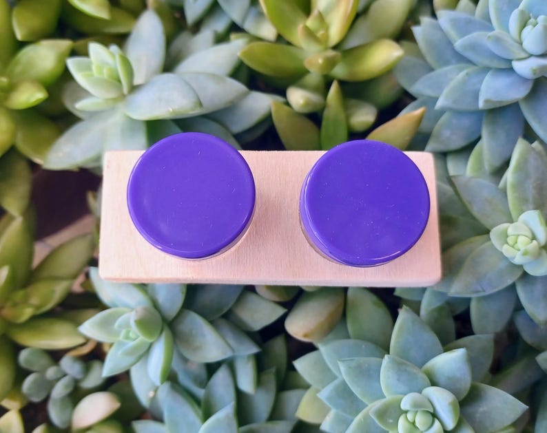 Eco friendly zero waste glass contact lens case pictured with purple silicone lids. Eco eye cases. Reusable contact lens case. Eco friendly gift. Eco friendlyproducts. Birthday gift ideas.