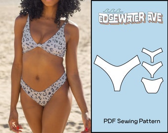 DIY Reversible Bikini Bottoms (3-in-1) | Ranger Bottoms | PDF Sewing Pattern