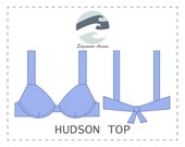 DIY Underwire Bikini Top PDF Sewing Pattern Hudson Top