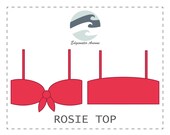 DIY Two-Way Reversible Bikini Top Rosie Top PDF Sewing Pattern