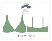 DIY Knotted Bikini Top (PDF) Ally PDF Sewing Pattern