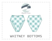 DIY Reversible High Waist Whitney Bikini Bottoms PDF Sewing Pattern