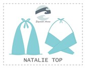 DIY 10-in-1 Bikini Top (PDF) Natalie PDF Sewing Pattern