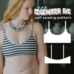 無料のジェイストップ｜DIYベーシックリバーシブルブラレットビキニトップ｜PDF縫製パターン