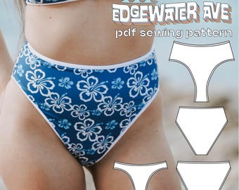Binding Bikini Bottoms PDF Sewing Pattern | Minnie Bottoms