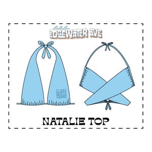 DIY 10-in-1 Bikini Top (PDF) | Natalie Top | PDF Sewing Pattern