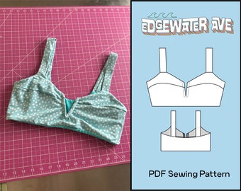 V-Wire Bikini Top Sewing Pattern | Chloe Top PDF Sewing Pattern