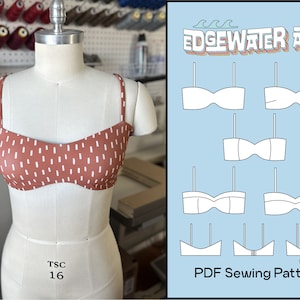 DIY 15 Way Reversible Bikini Top | Dawn Top PDF Sewing Pattern