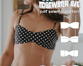 DIY 15 Way Reversible Bikini Top | Dawn Top PDF Sewing Pattern