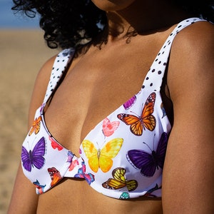 DIY Underwire Bikini Top PDF Sewing Pattern Hudson Top image 3