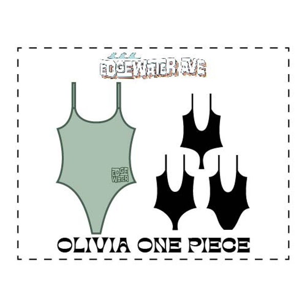 DIY Basic Reversible One Piece Swimsuit (3 Coverage Options) | PDF Sewing Pattern | Olivia One Piece