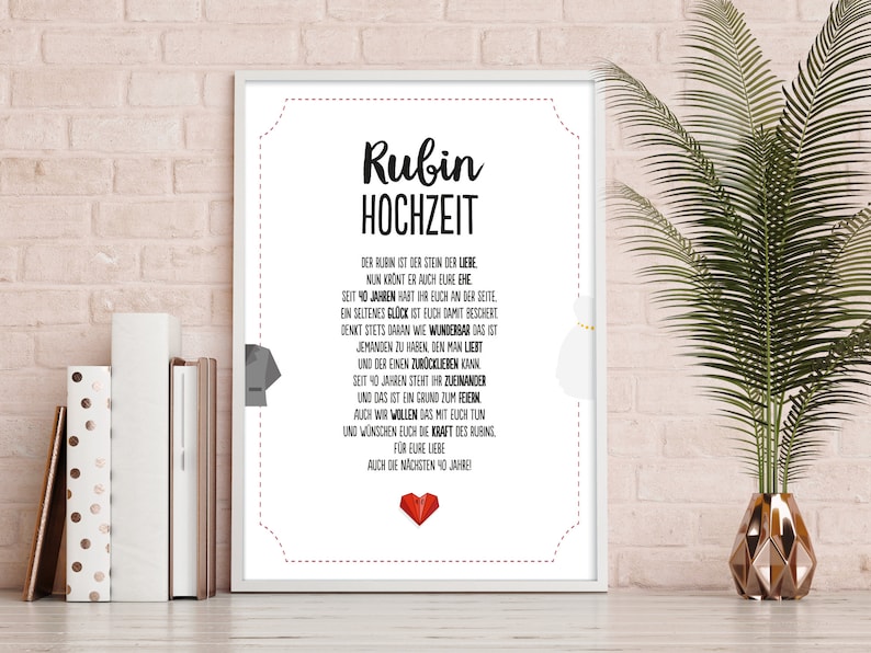 Rubin Hochzeit 40 Hochzeitstag Sprüche 40 Jahre Hochzeit Rubin Hochzeit 40 Jahre Ehe