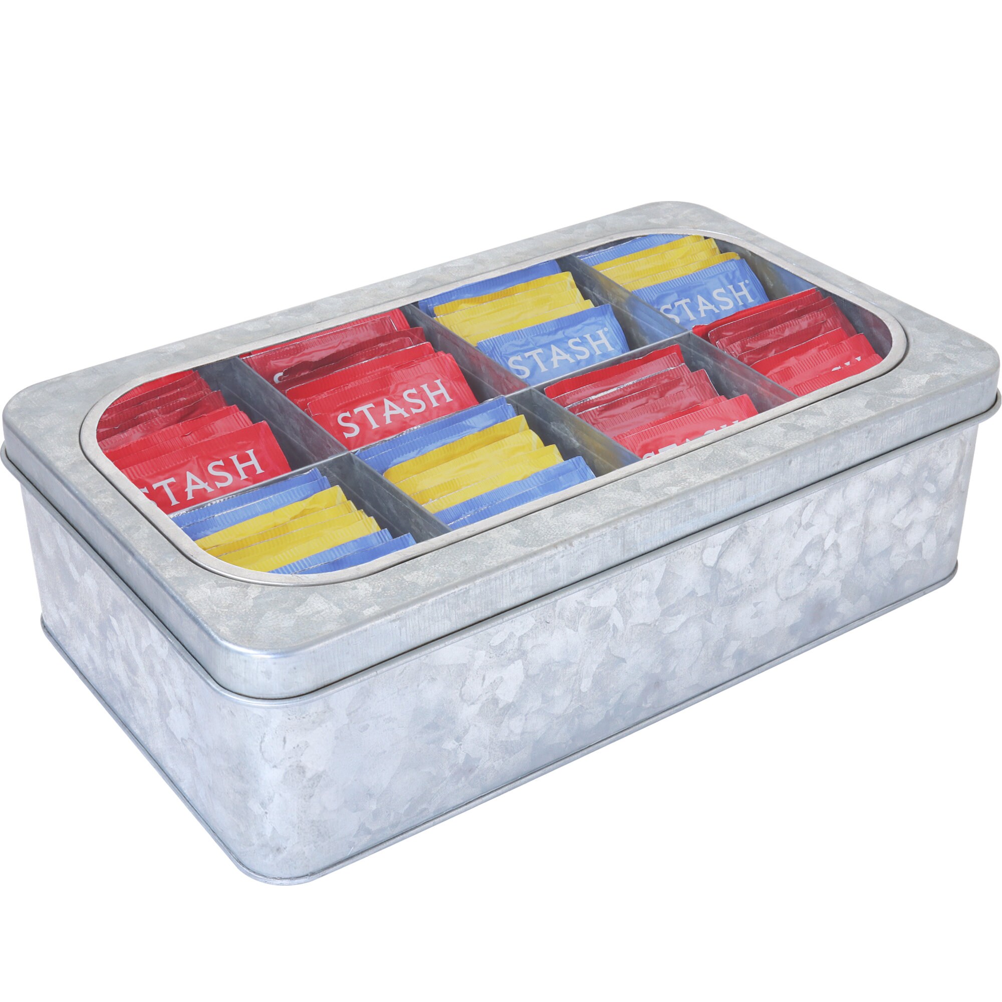 Solid Metal Tea Box for Tea Bags Organizer by Saratoga Home Etsy