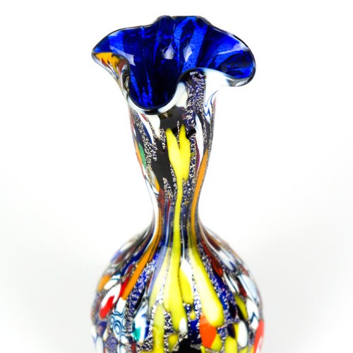Four-leaf clover shops Murano Vase, Murano Vases, gift idea, Murano glass sculpture, Murano vase, Made Murano Glass