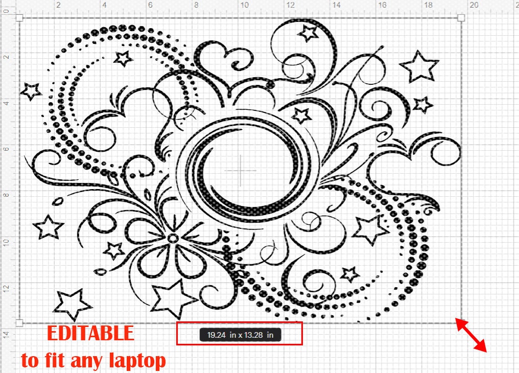 DIGITAL Laptop Sticker Decal .svg .ai .jpeg .eps .png - Etsy