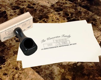 Custom Home Return Address Stamp