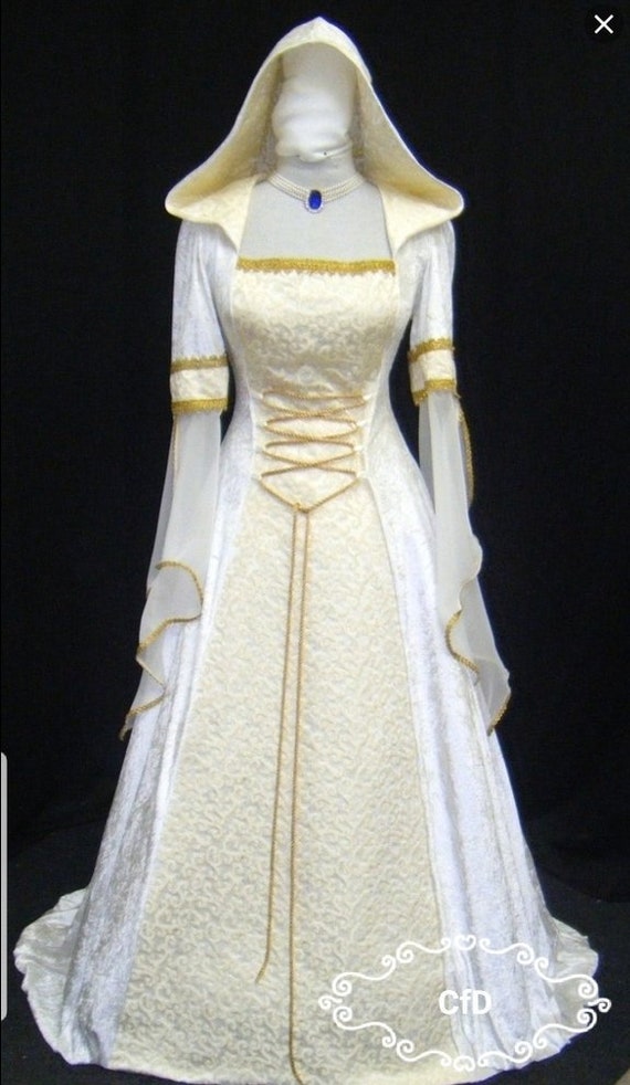 medieval wedding dress