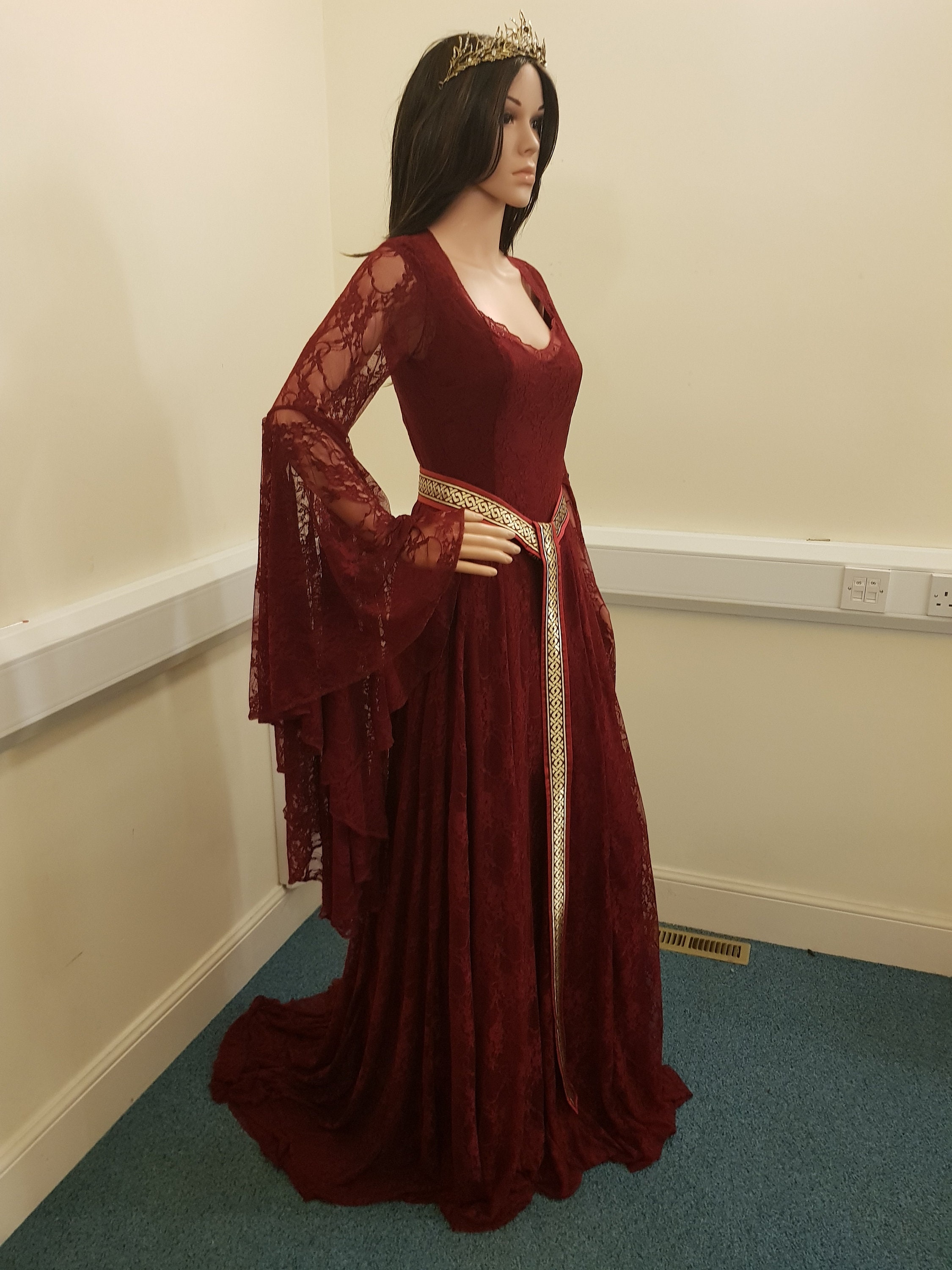 long elf dress