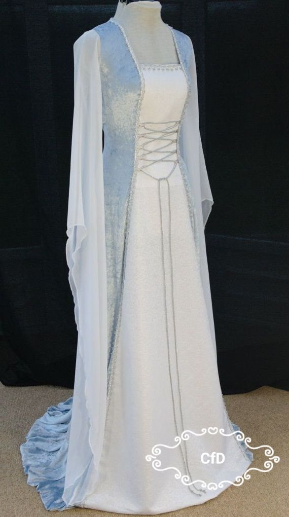 snow queen wedding dress