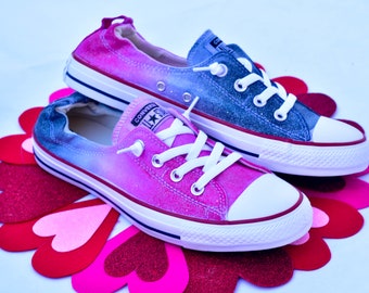 converse pink ombre