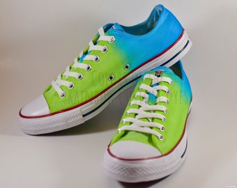 turquoise converse high tops