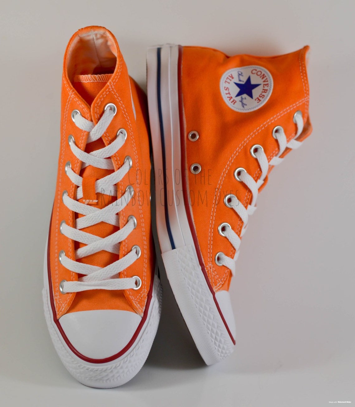 orange converse
