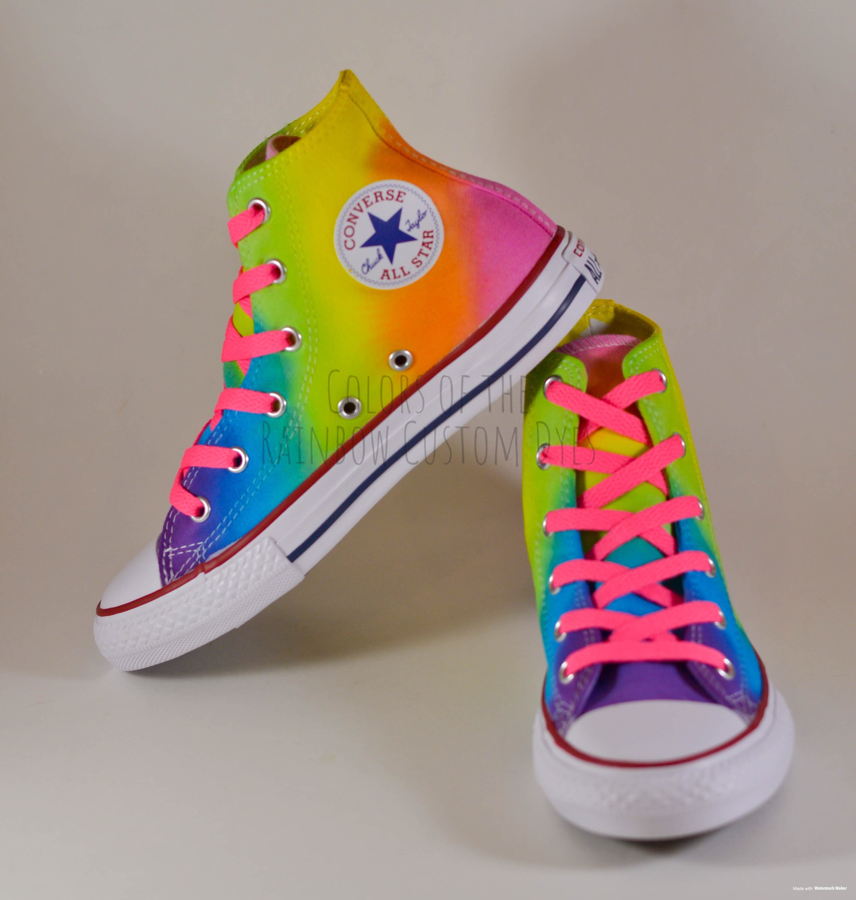 Rainbow converse kids discount