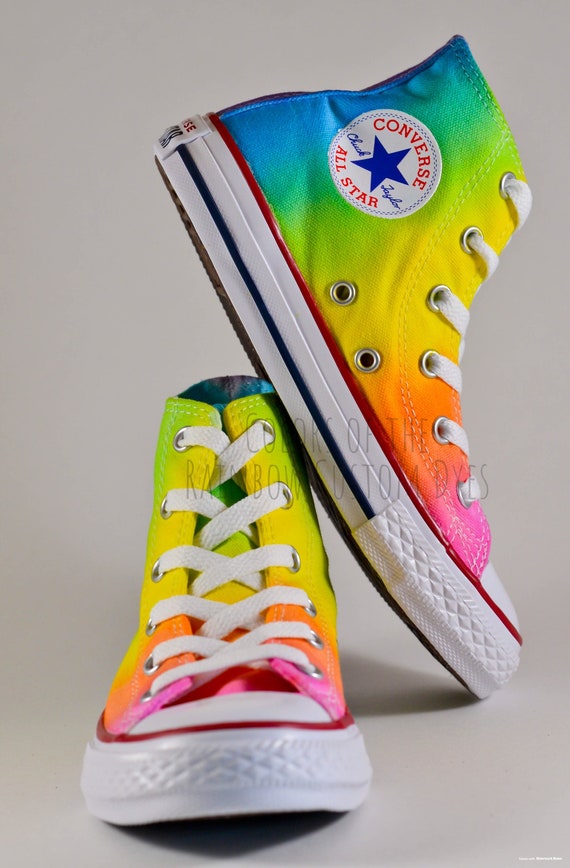 converse verde neon