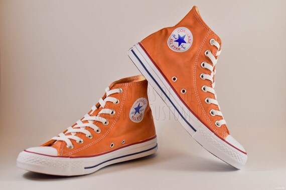 burnt orange converse