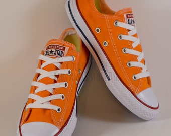orange converse aesthetic