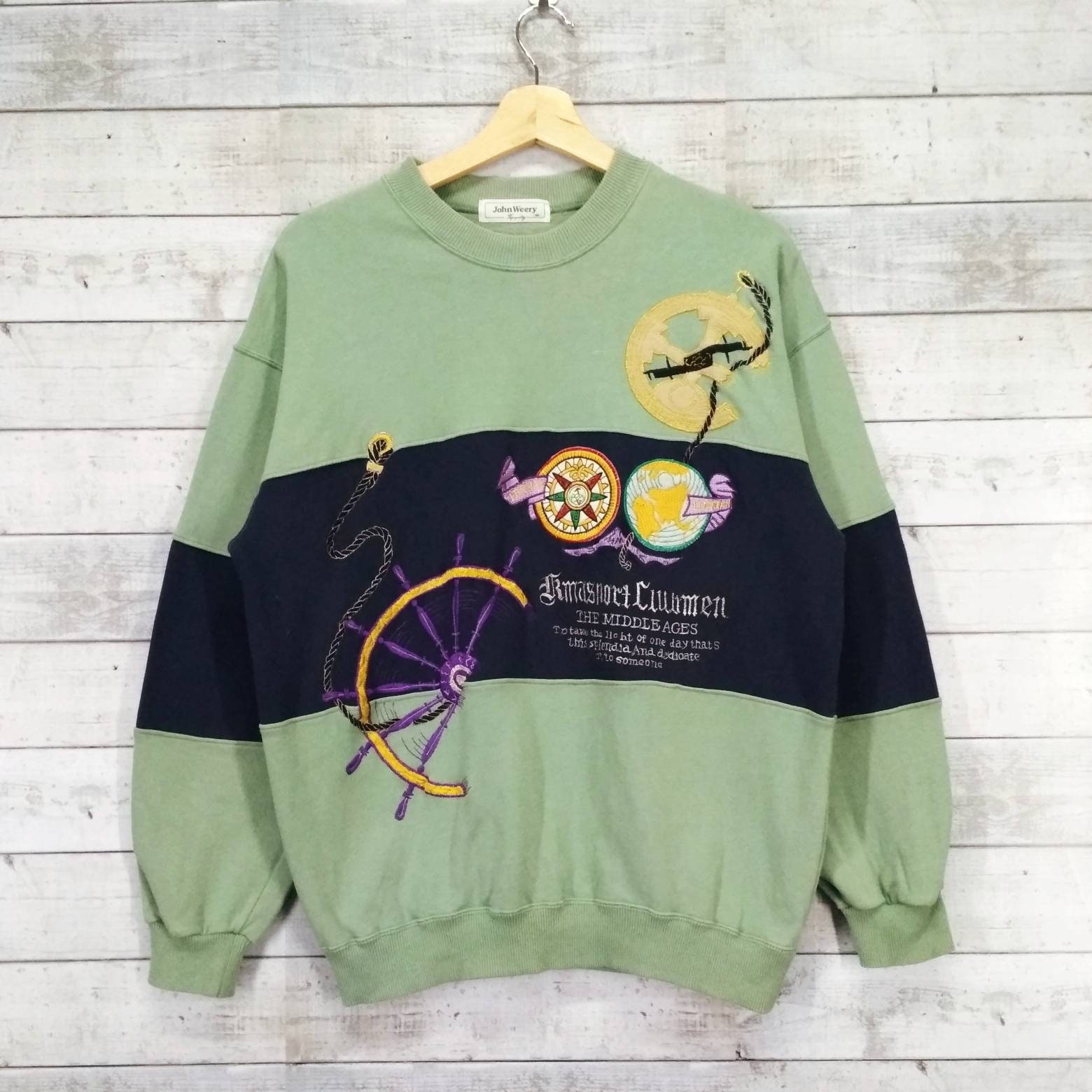 John Weery Sailor ヴィンテージ スウェットシャツ John Weery