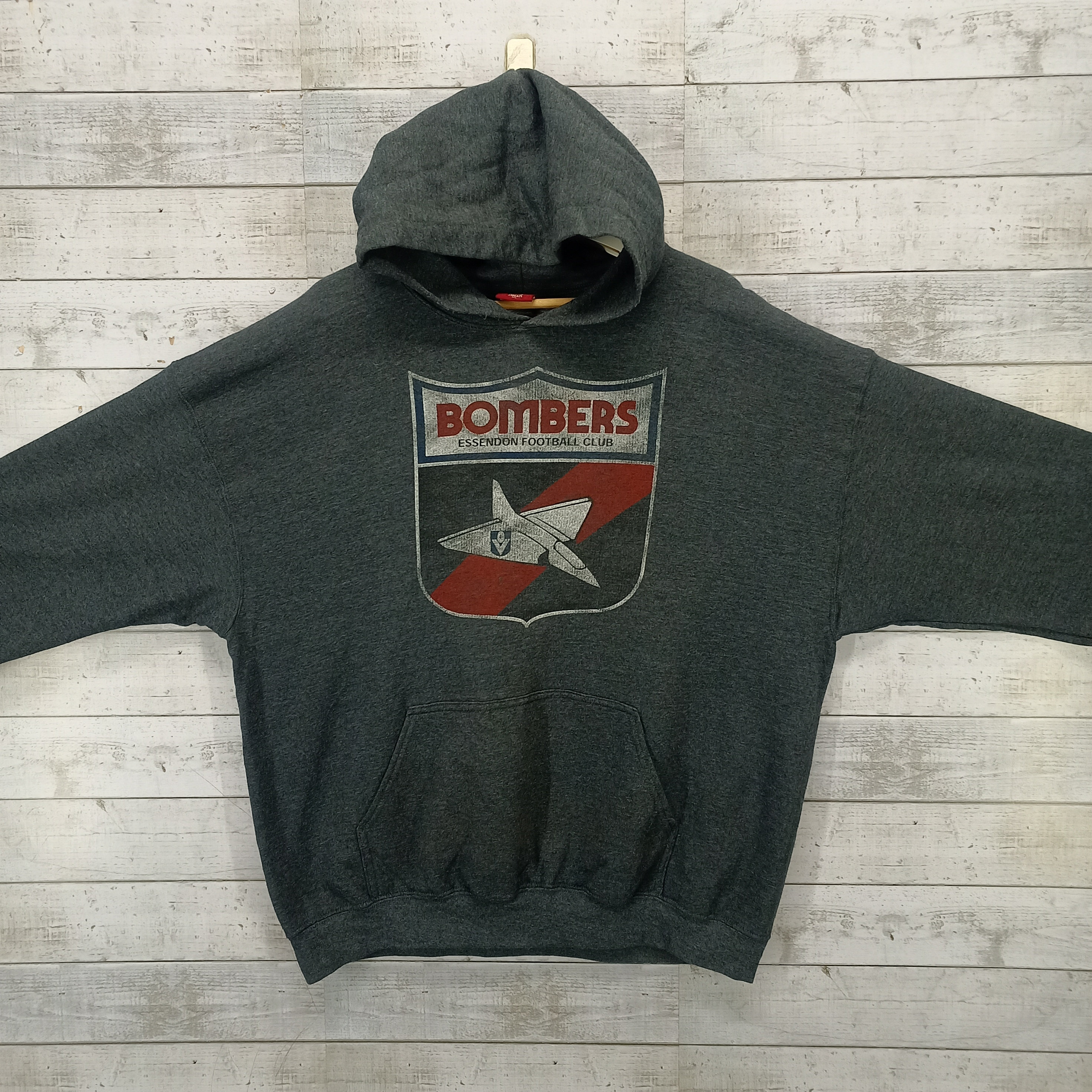 Essendon Football Club Bombers Hoodie Vintage AFL Football