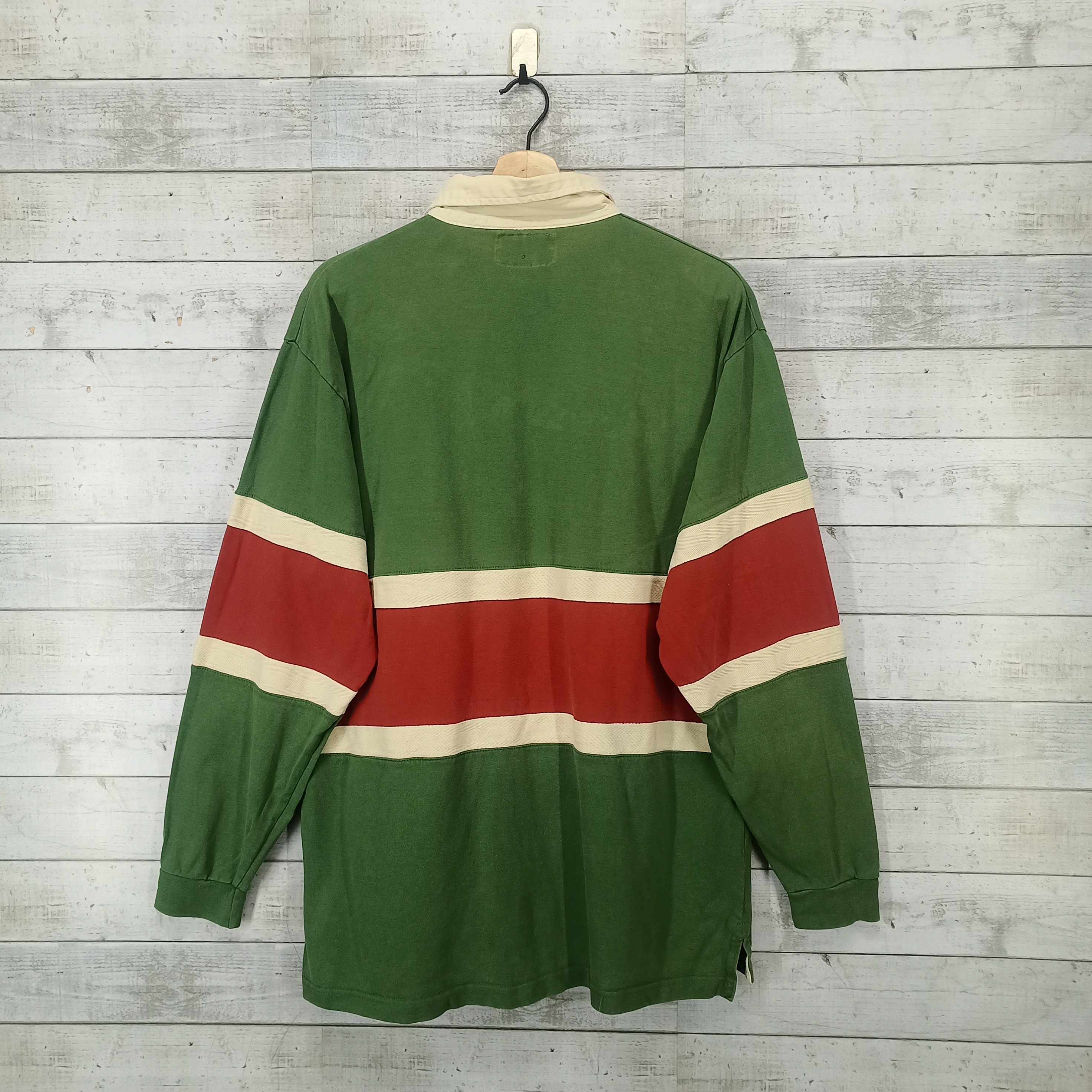 The Traditional Polo Line Rugby Shirt, Vintage Polos FORMEN Jumper 