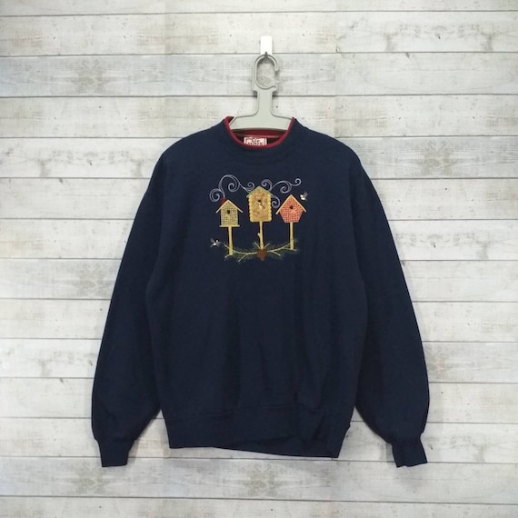 Morning sun embroidered sweatshirts cheap