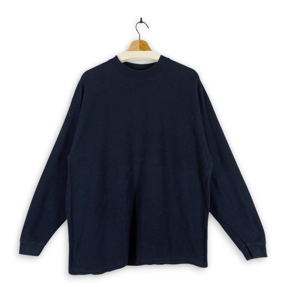 Vintage 90s BASIC EDITION Crewneck Sweatshirt – N… - image 1