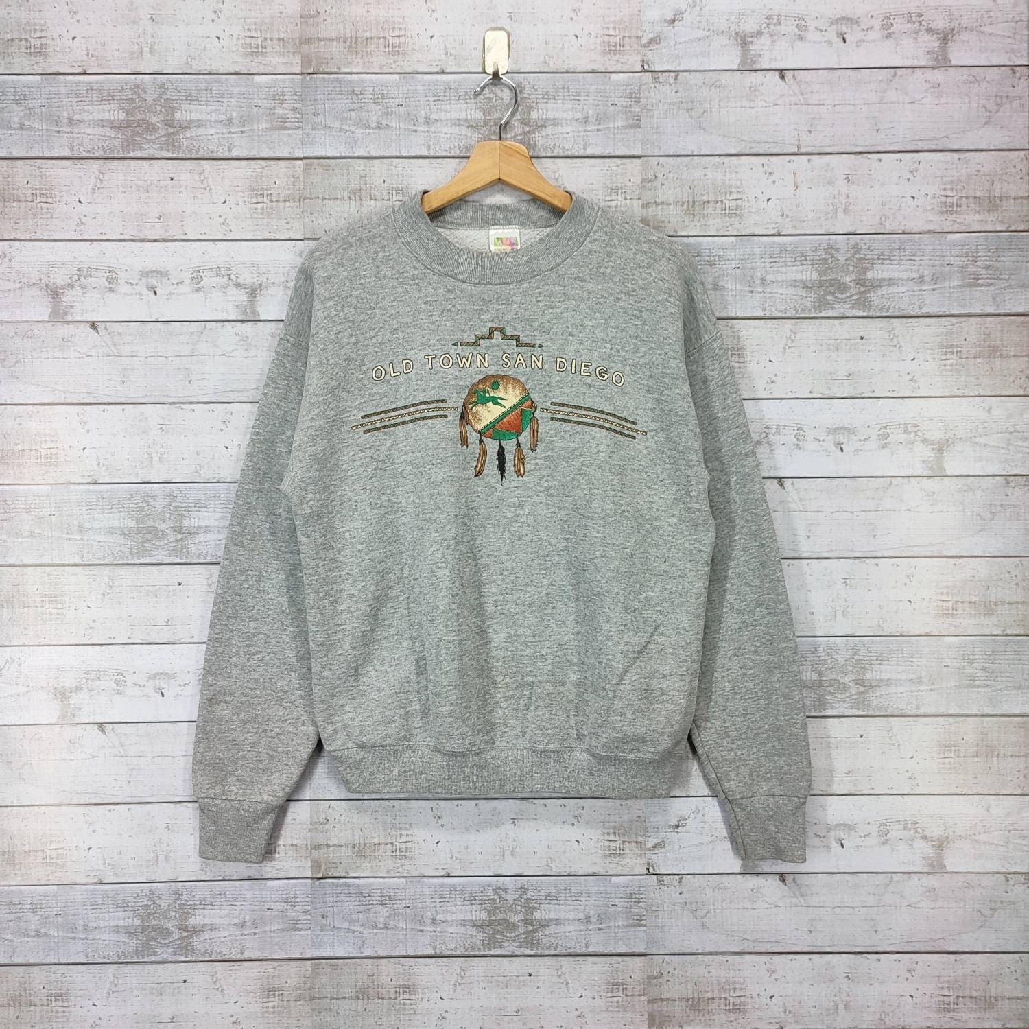 SAN DIEGO Old Town Sweatshirt | Sweater Vintage 90s Crewneck