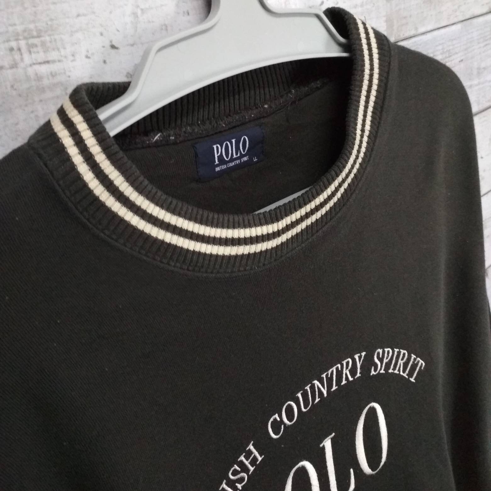 Polo British Country Spirit Sweatshirt Polo Crewneck Streetwear 