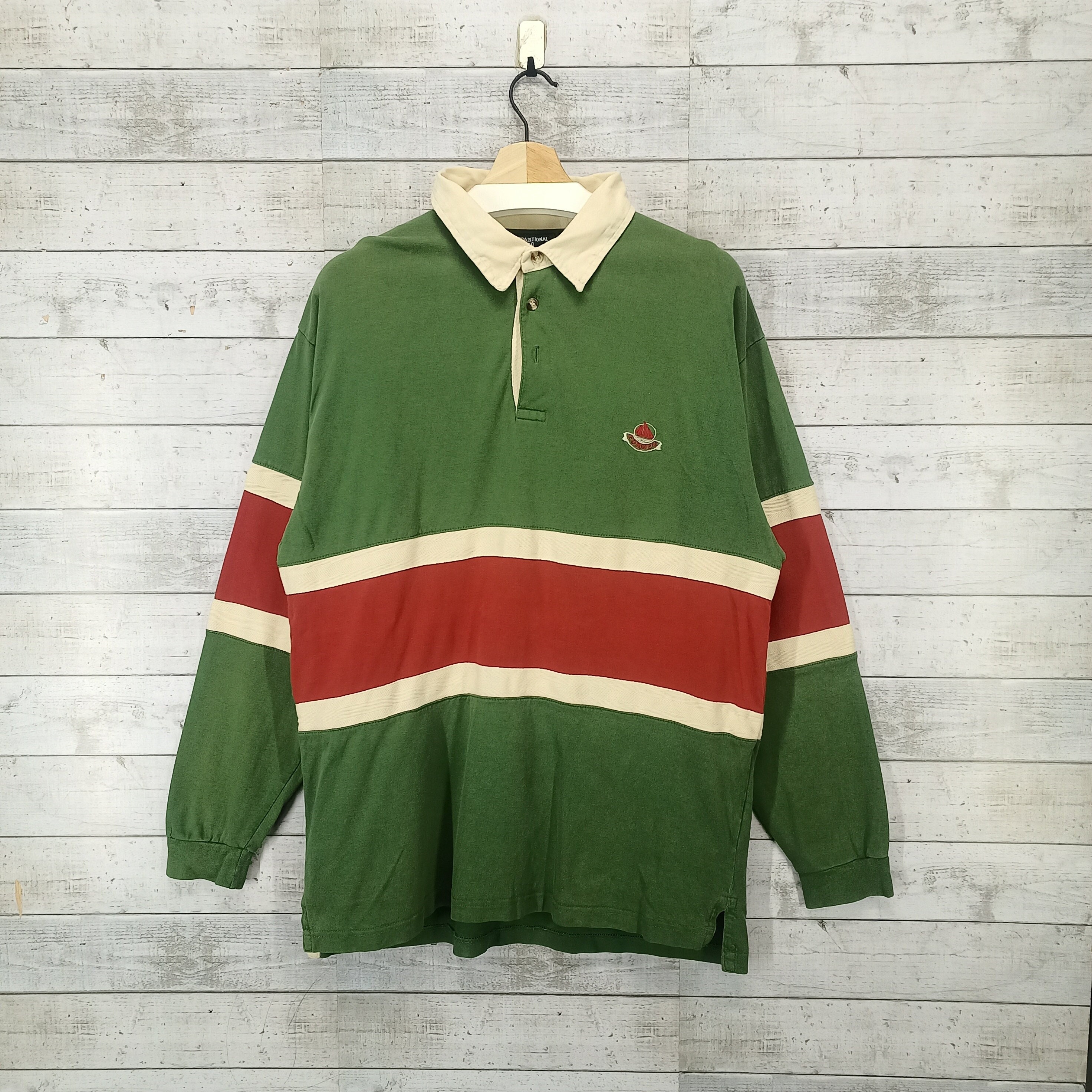 Green striped polo Etsy Mexico