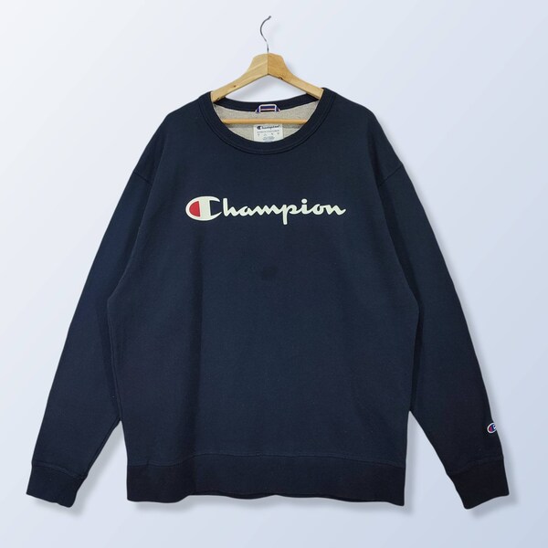 Blue Champion Jumper Etsy Canada