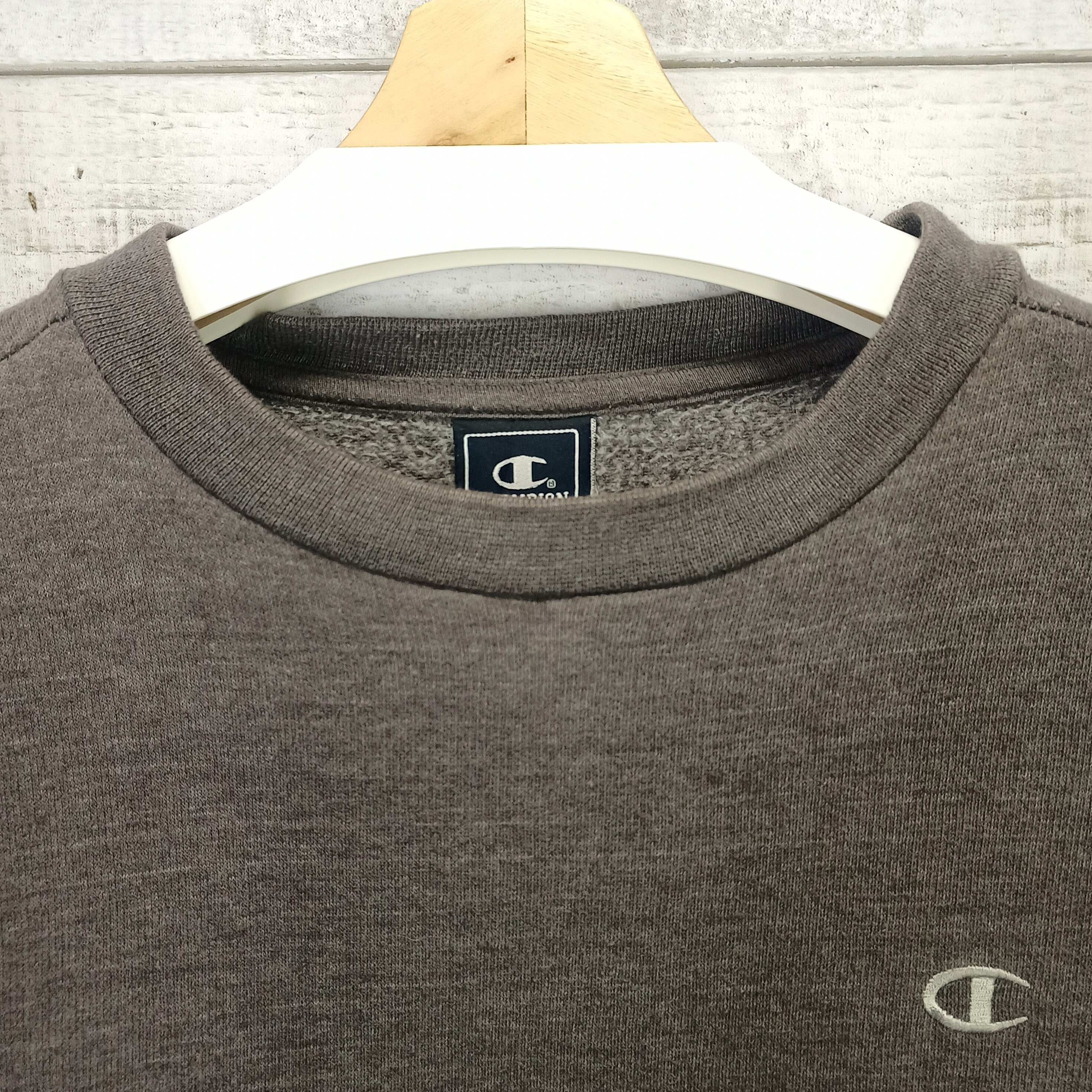 Dark grey shop champion crewneck